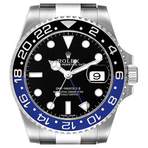 blue black gmt master ii.